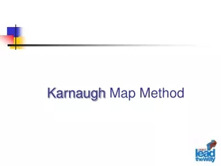 Karnaugh  Map Method