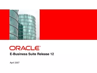 E-Business Suite Release 12
