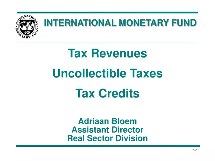 international monetary fun d
