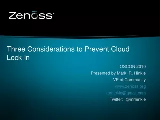 Three Considerations to Prevent Cloud Lock-in