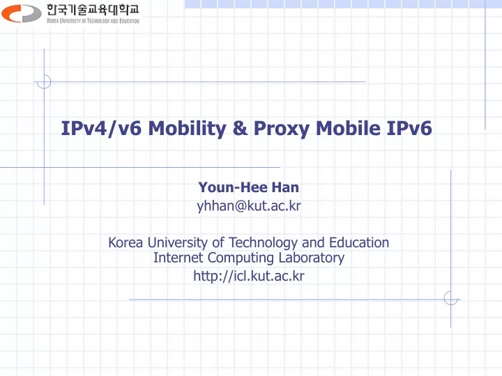 ipv4 v6 mobility proxy mobile ipv6
