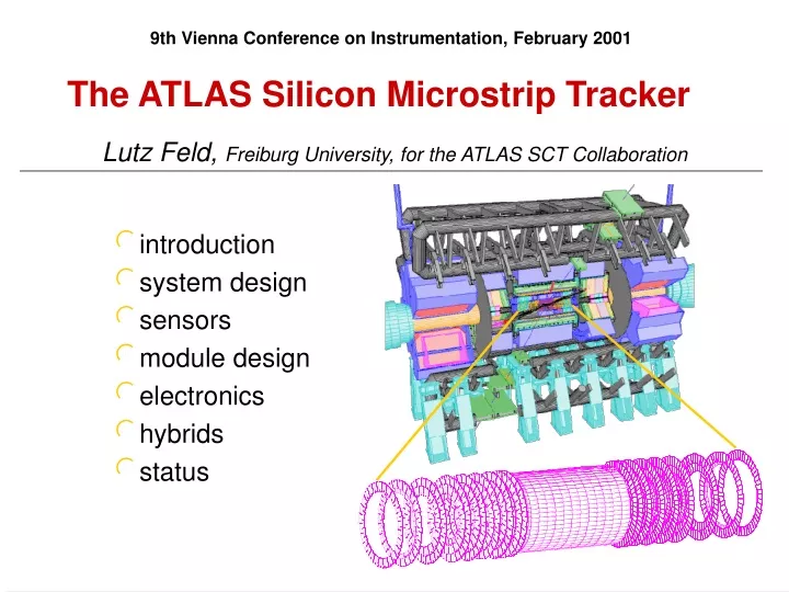 the atlas silicon microstrip tracker