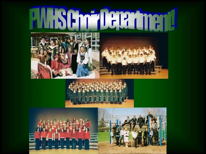 pwhs choir department