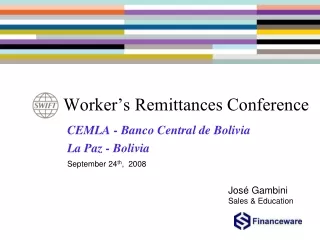 Worker’s Remittances Conference
