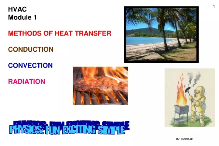 hvac module 1 methods of heat transfer conduction