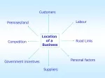 Strategic Location Factors for Business Success - slide 1