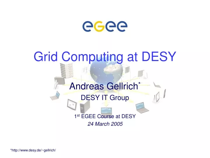 grid computing at desy