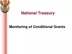 National Treasury - slide 1