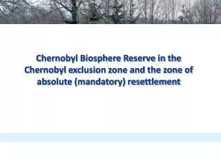 Biosphere reserves in Ukraine
