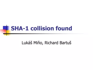 SHA-1 collision found