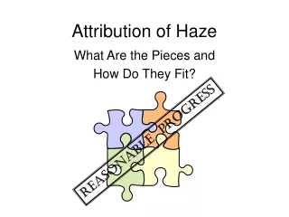 Attribution of Haze