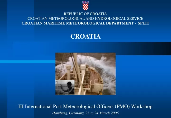 republic of croatia croatian meteorological