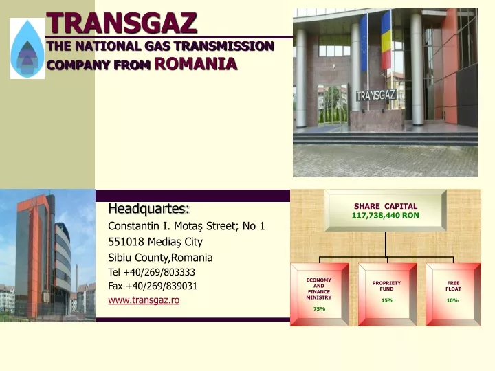 transgaz the national gas transmission company