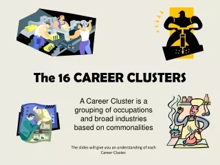 The 16 CAREER CLUSTERS