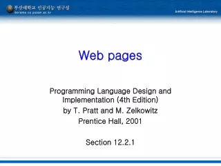 Web pages