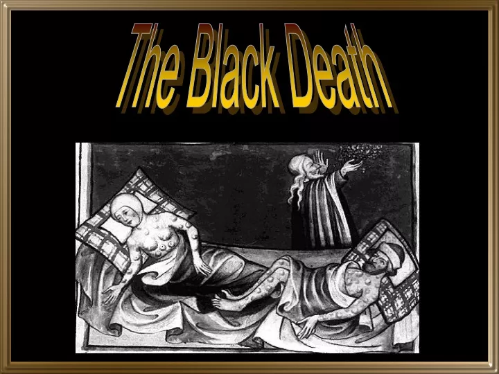 the black death