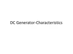 DC Generator-Characteristics - slide 1