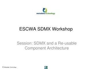 ESCWA SDMX Workshop