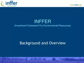 INFFER  (Investment Framework For Environmental Resources)