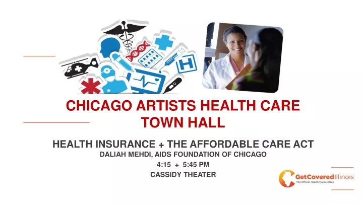 chicago artists health care town hall