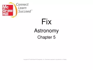 Fix  Astronomy Chapter 5