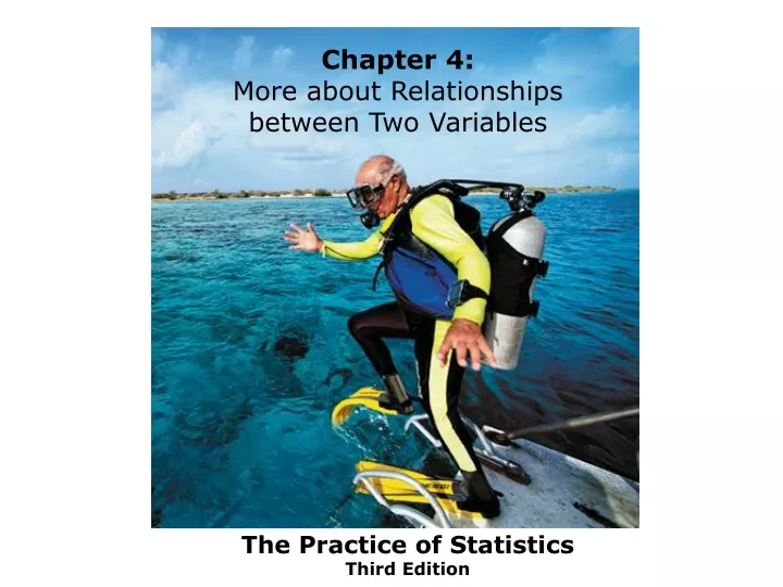 chapter 4 more about relationships between