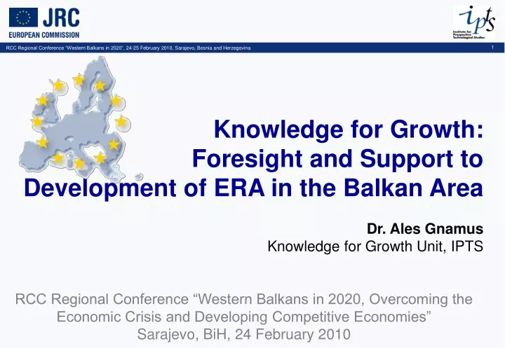knowledge for growth foresight and support
