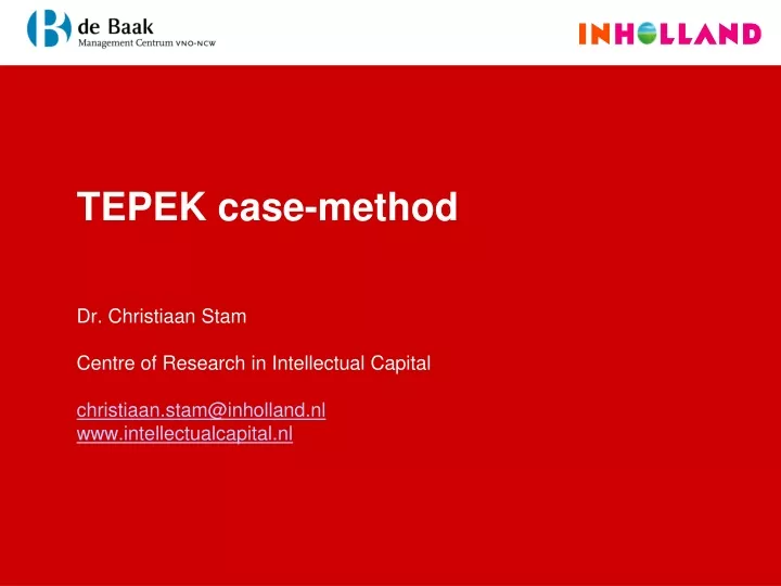 tepek case method