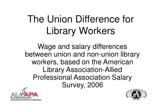 The Union Difference for Library Workers