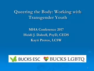 Queering the Body: Working with Transgender Youth