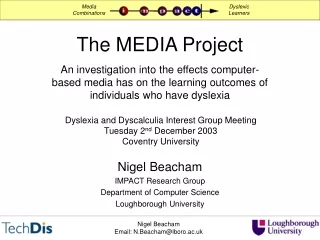 The MEDIA Project