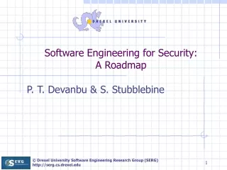 Software Engineering for Security: A Roadmap