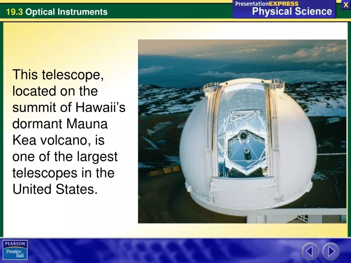 this telescope located on the summit of hawaii
