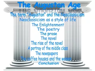 The Augustan Age
