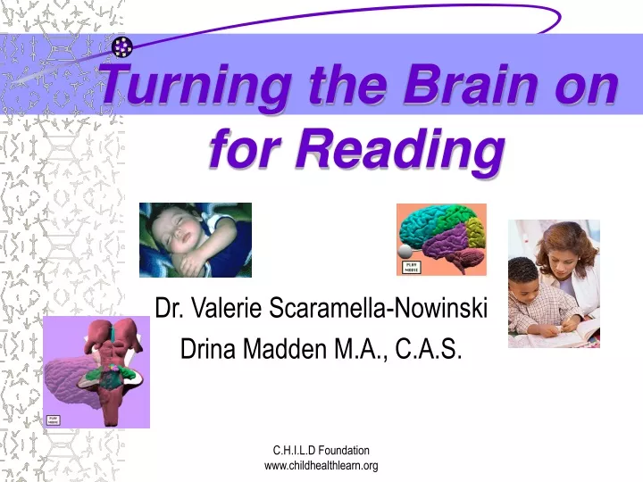 turning the brain on for reading