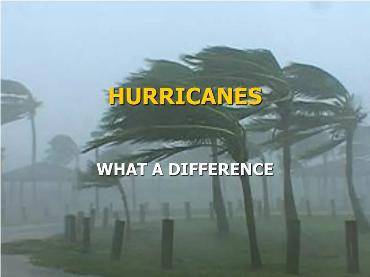 hurricanes