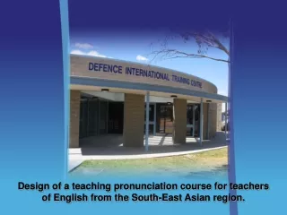 Defence International Training Centre  Melbourne
