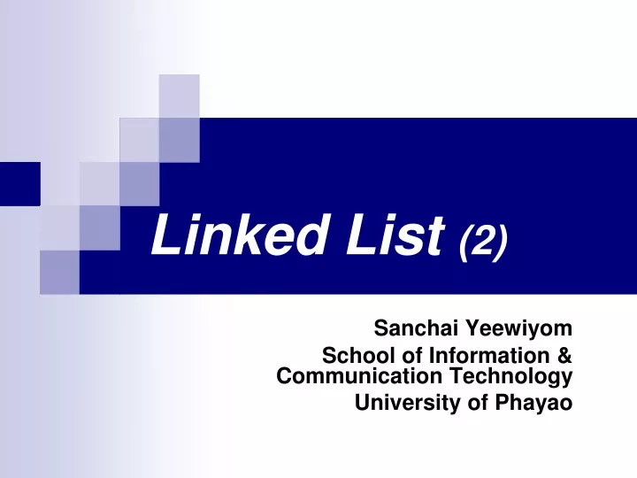 linked list 2