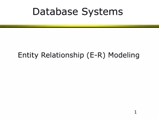 Database Systems