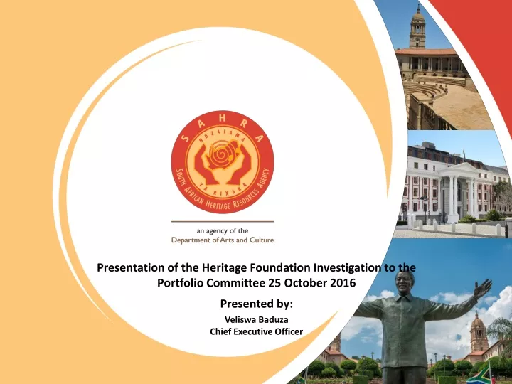 presentation of the heritage foundation