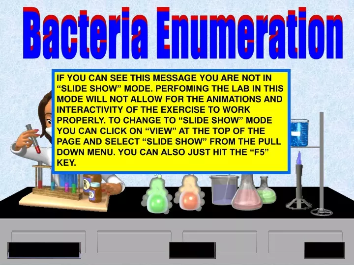 bacteria enumeration