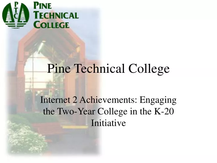 pine technical college
