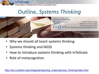 Outline,  Systems Thinking