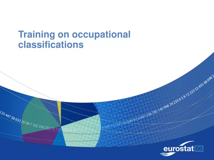 training on occupational classifications