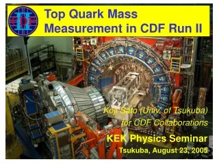 Top Quark Mass  Measurement in CDF Run II