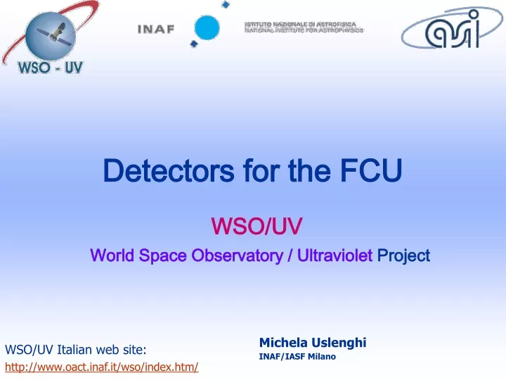 detectors for the fcu