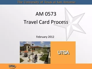 AM 0573 Travel Card Process