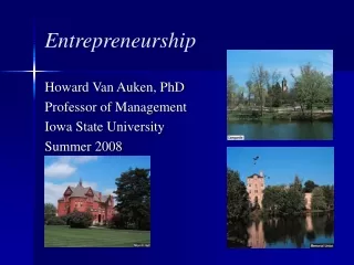 Entrepreneurship