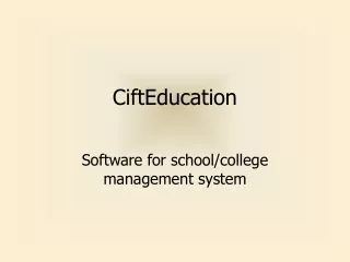 CiftEducation