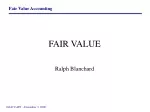 FAIR VALUE - slide 1